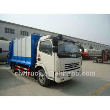 Dongfeng DLK 7-8m3 camion compacteur à ordures, 4x2 compacteur à ordures